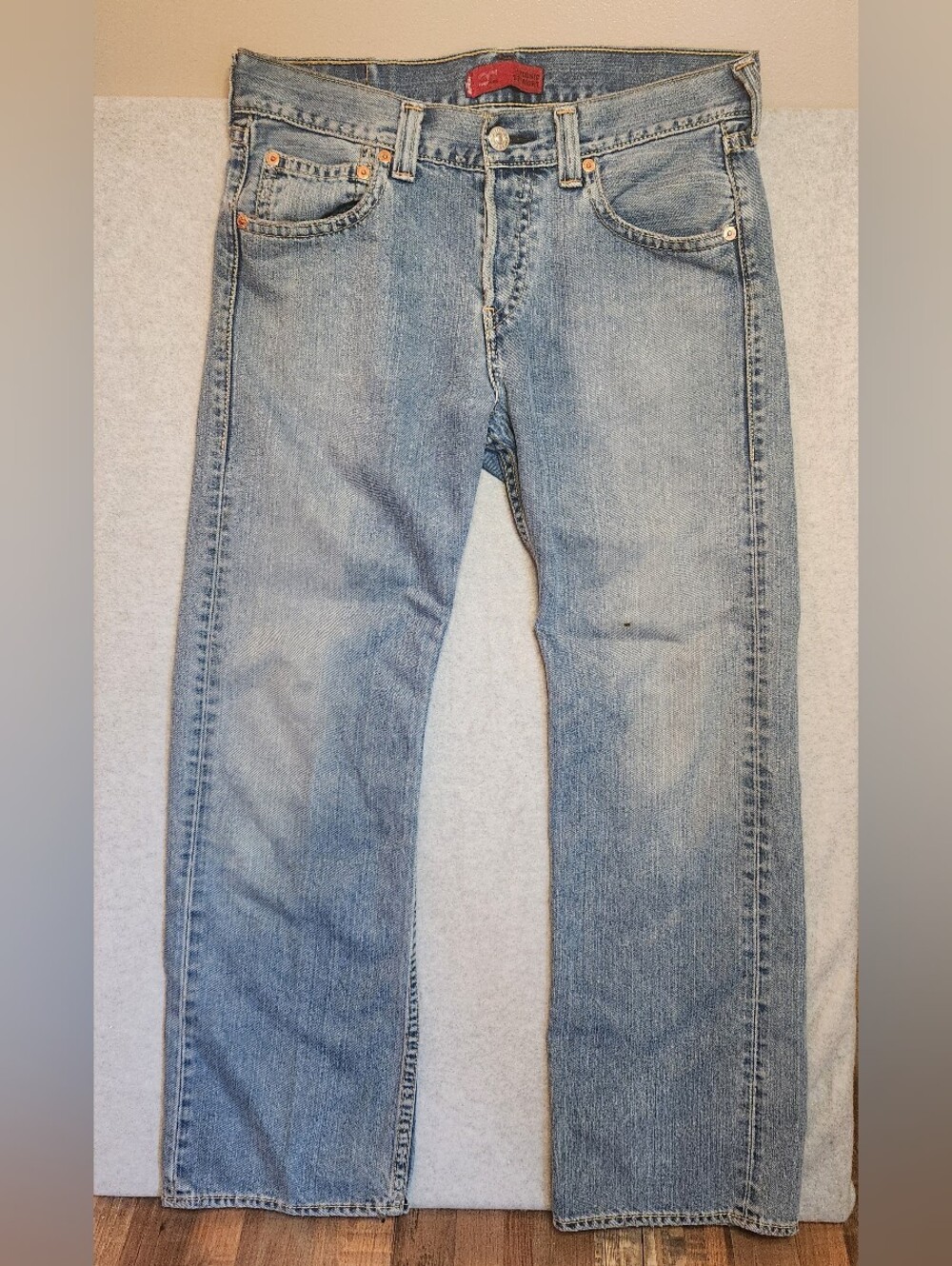 Y2K Levi's Type 1 Iconic Straight Men's Jeans Size 34/32
